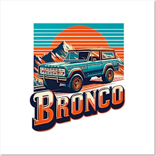 Ford Bronco Posters and Art